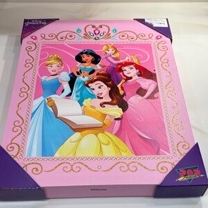 Disney Princess Canvas Wall Picture-Never Used